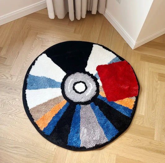 Kanye Disc Rug