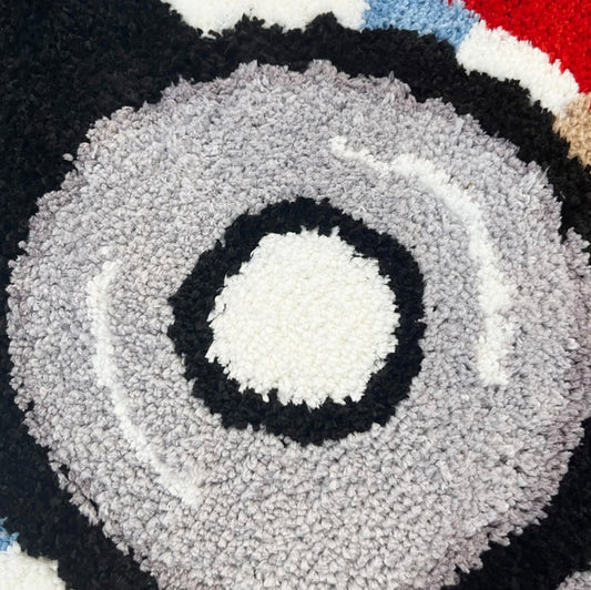 Kanye Disc Rug