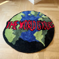 Load image into Gallery viewer, The World Is Yours Rug (90x90cm)