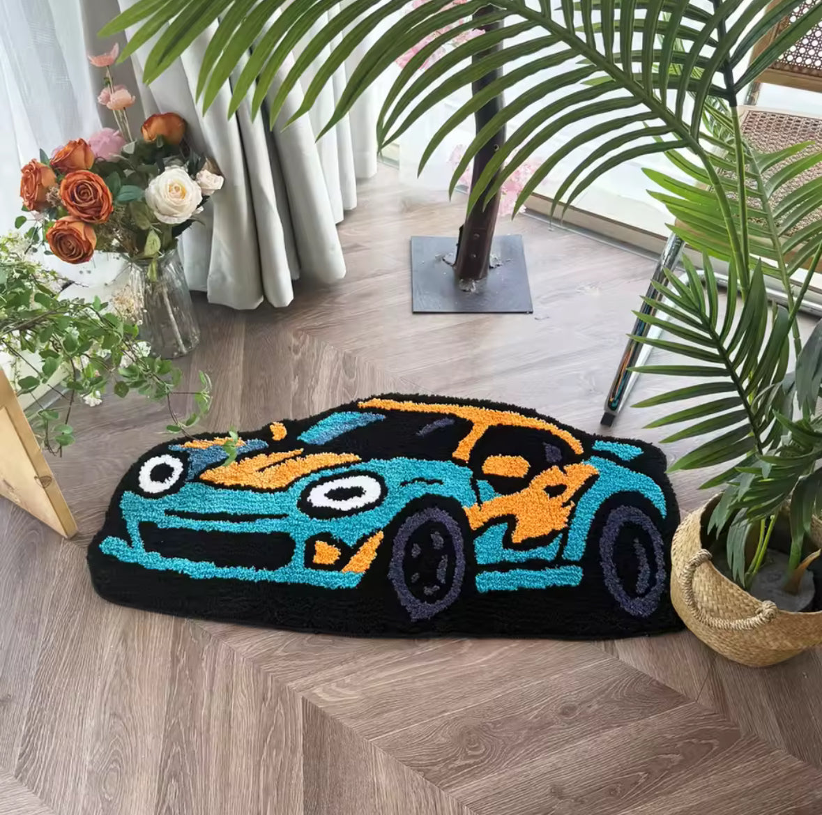 Sports car rugs (80x30cm)