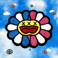 Load image into Gallery viewer, Murakami Flower Double Rug 
