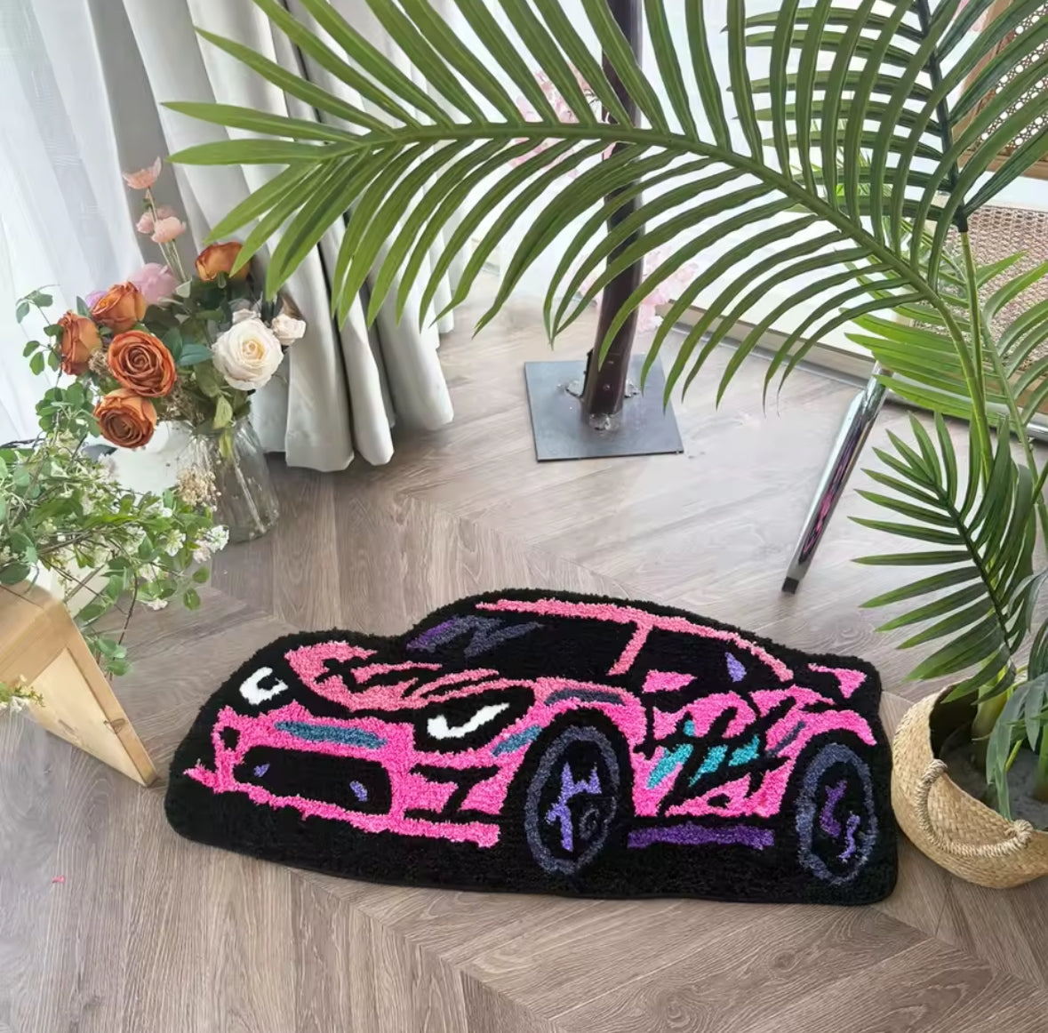 Sports car rugs (80x30cm)