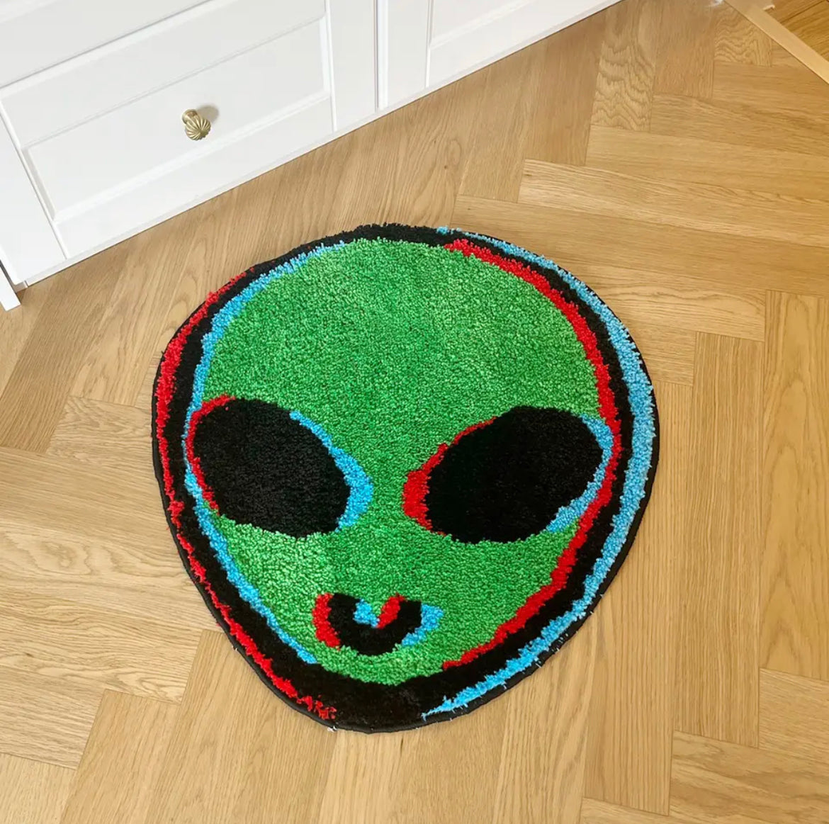 Alien Rug | Alien Face Rugs - Rugys Store
