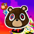 Load image into Gallery viewer, Kanye bear rug (100x100cm)
