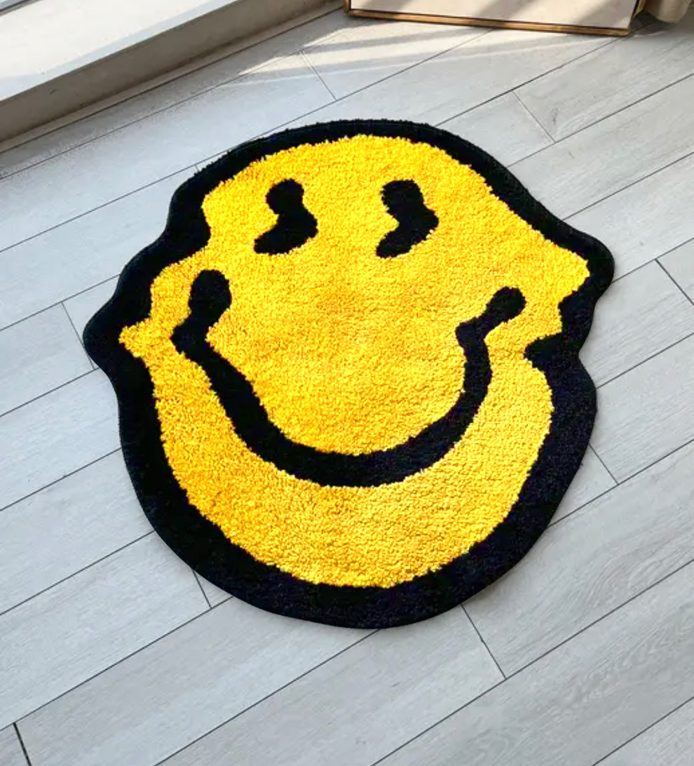 Smiley Face Rugs | Smiley Rugs - 3 Different Sizes | Rugys