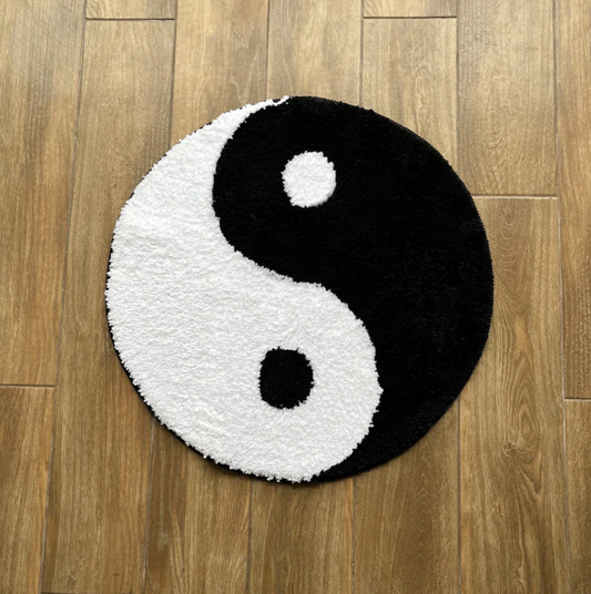 Ying and Yang rug