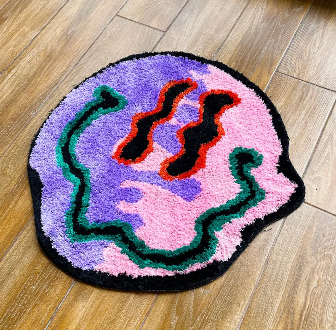 Drip Smiley Carpets
