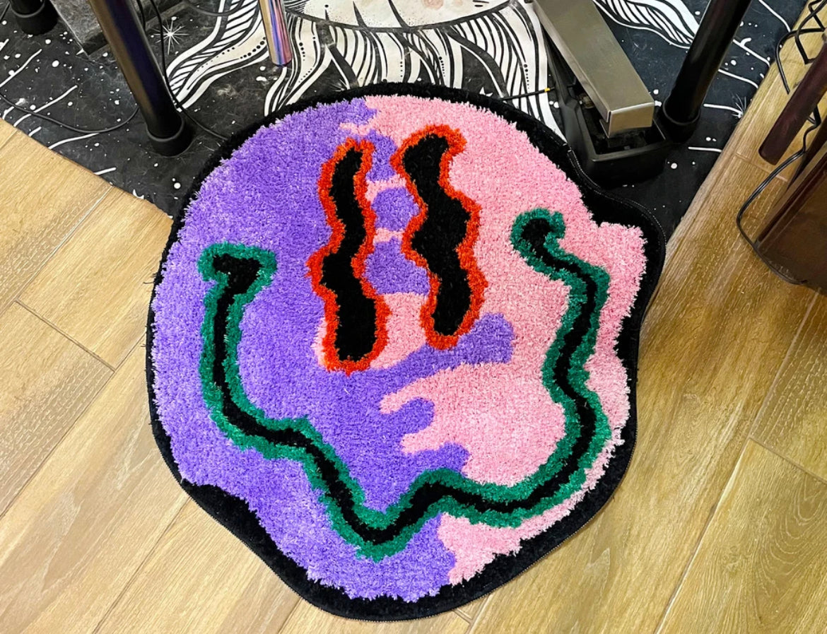 Drip Smiley Carpets